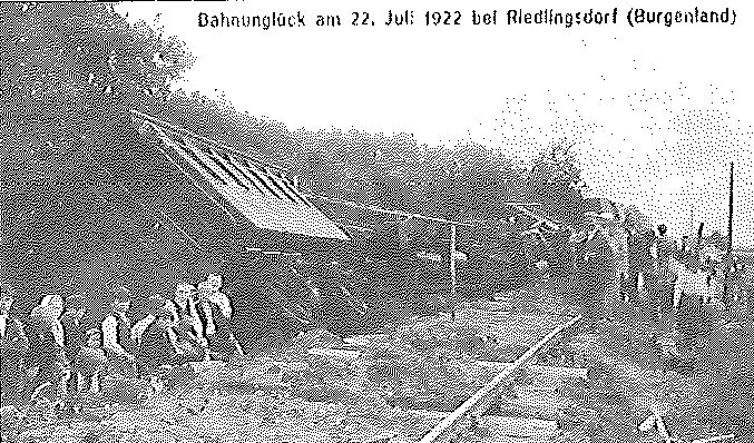 Bahnunglück 1922