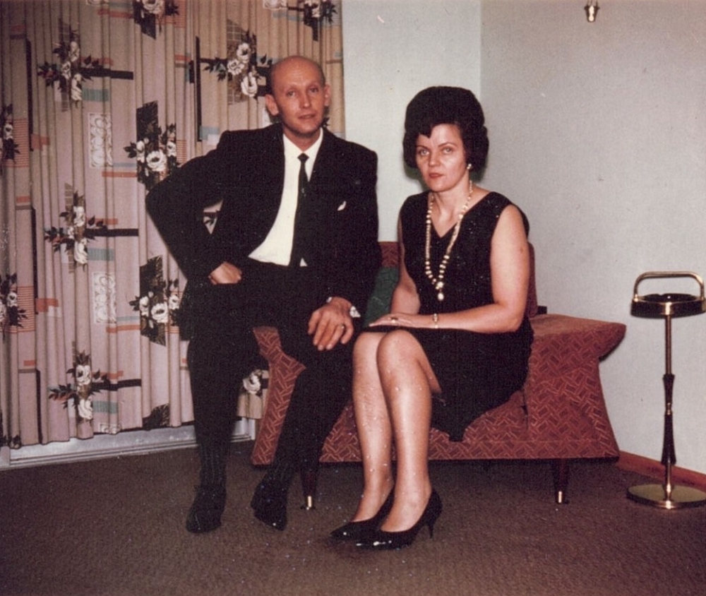 mit ihrem ebenfalls ausgewanderten steirischen Ehemann 1965 in Kanada